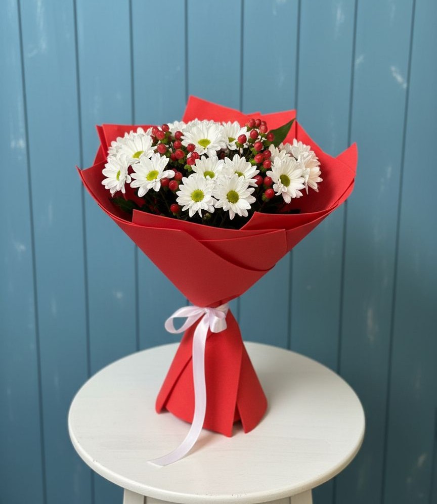 Букет цветов из: Хризантемы в Павловичи