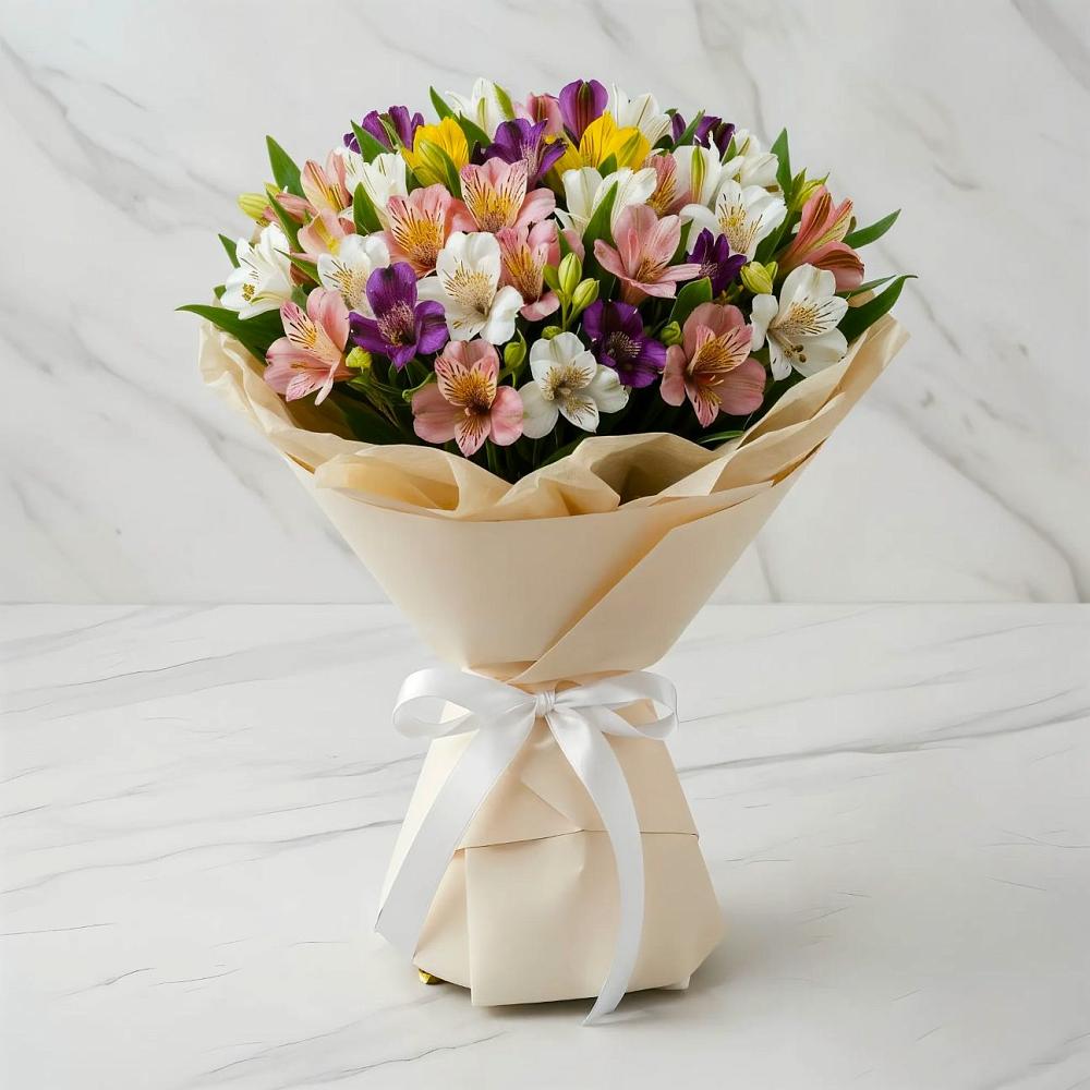 Букет цветов из: Альстромерии в Павловичи