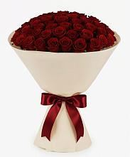 Букет 101 Бордовая роза Блэк Бакарра в Павловичи
