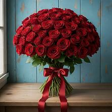 Букет Красные розы Блэк Меджик в Павловичи
