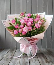 Букет Розовый кустик в Павловичи