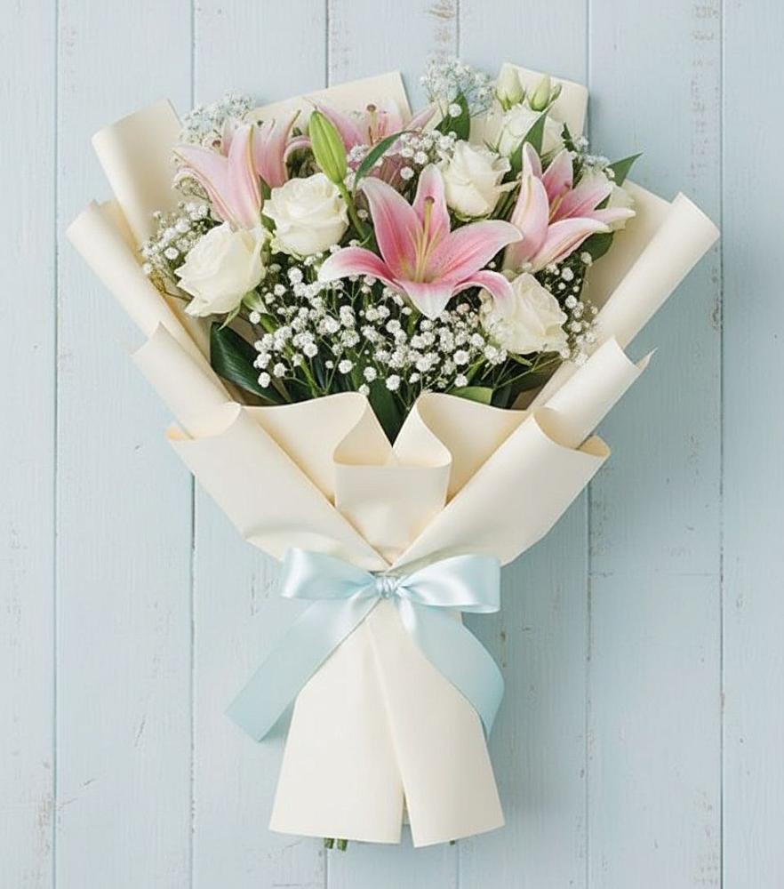 Букет цветов из: Лилии в Павловичи