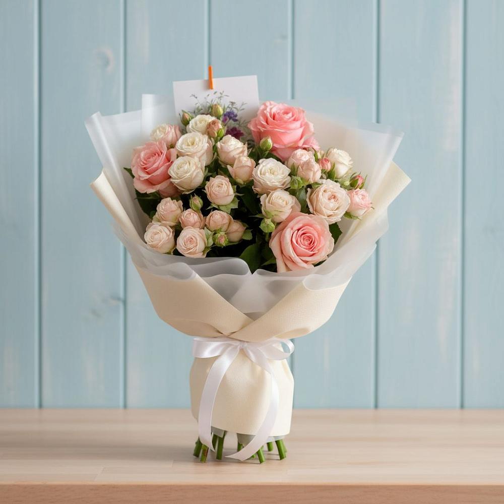 Букет цветов из: Розы в Павловичи