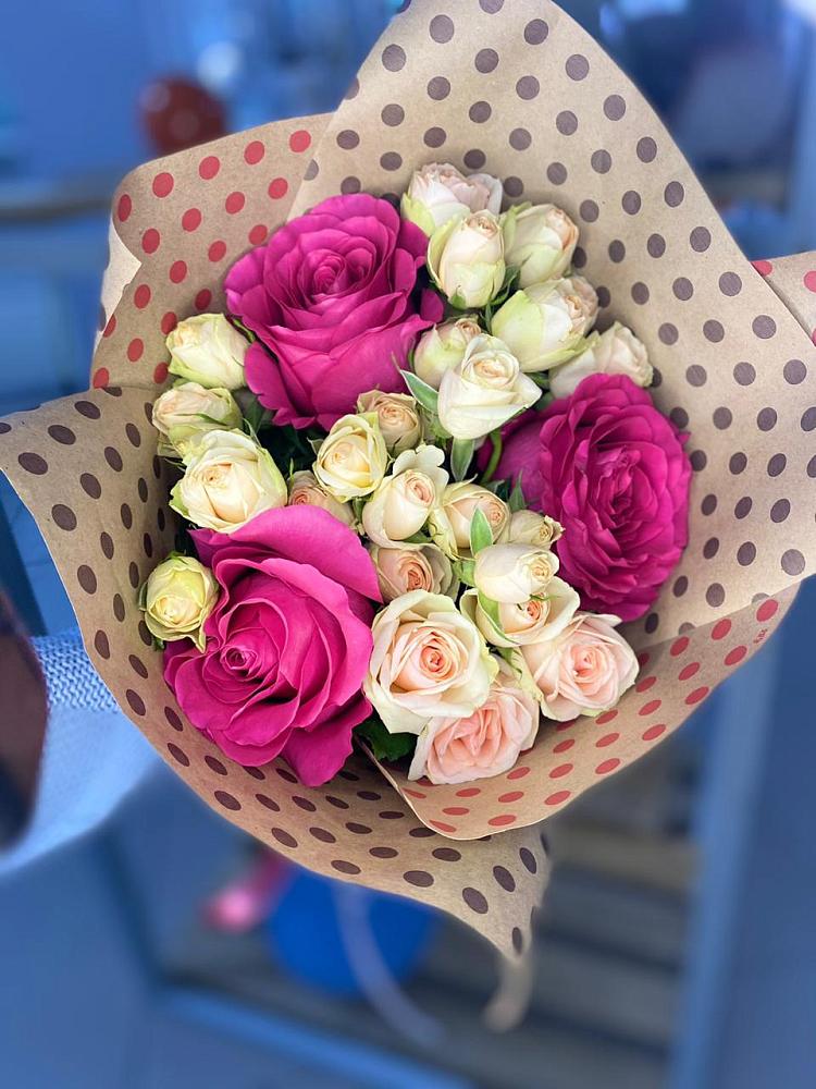 Букет цветов из: Розы в Павловичи