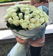 Букет 35 Белых роз #REPLACE_PRED# Павловичи