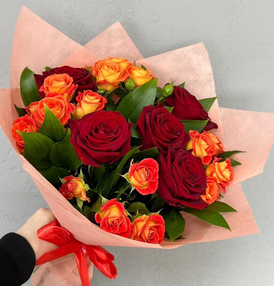 Букет Любовь и восторг в Павловичи