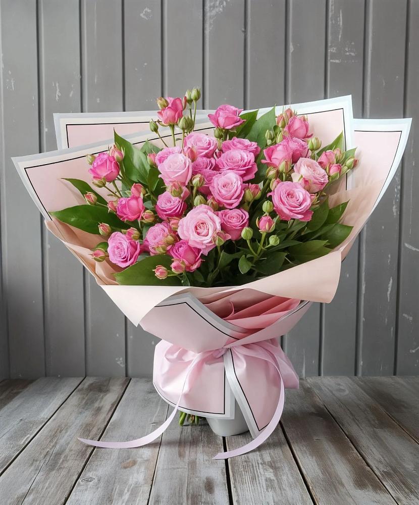 Букет Розовый кустик в Павловичи