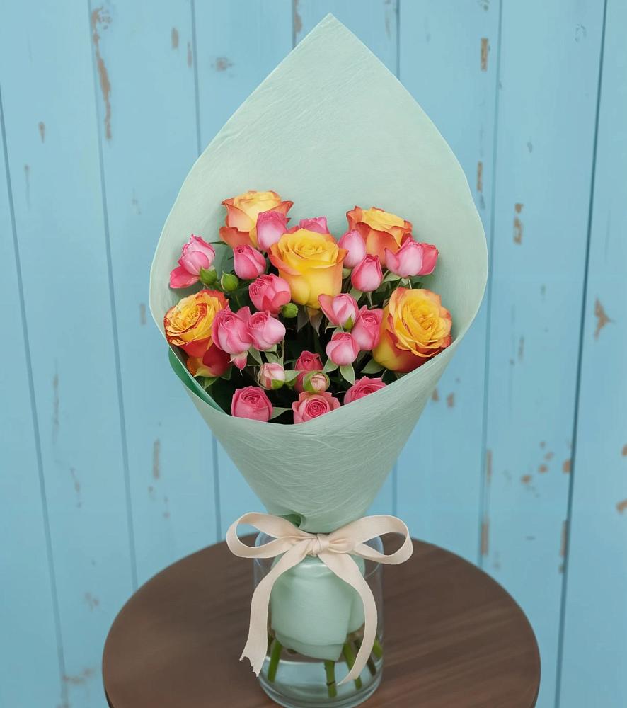 Букет цветов из: Розы в Павловичи