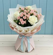Букет цветов из:  Розы в Павловичи