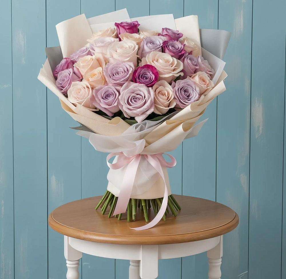 Букет цветов из: Розы в Павловичи