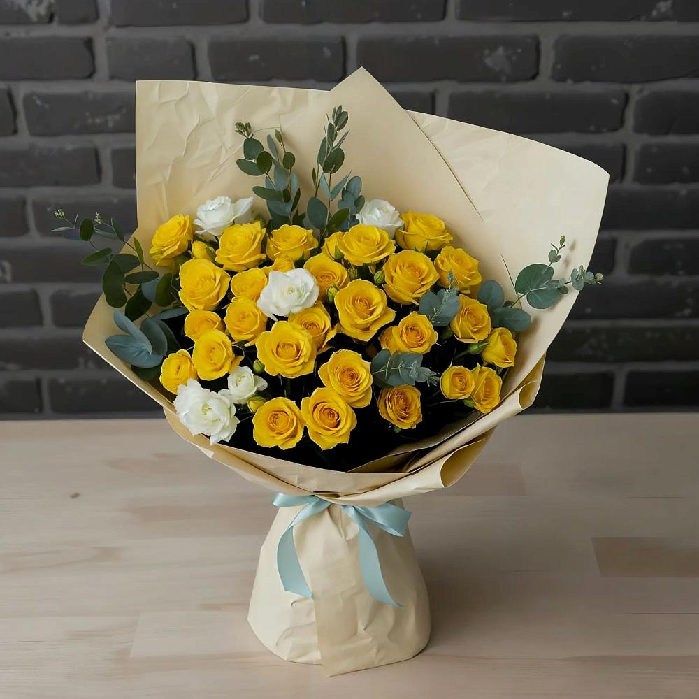 Букет цветов из: Розы в Павловичи