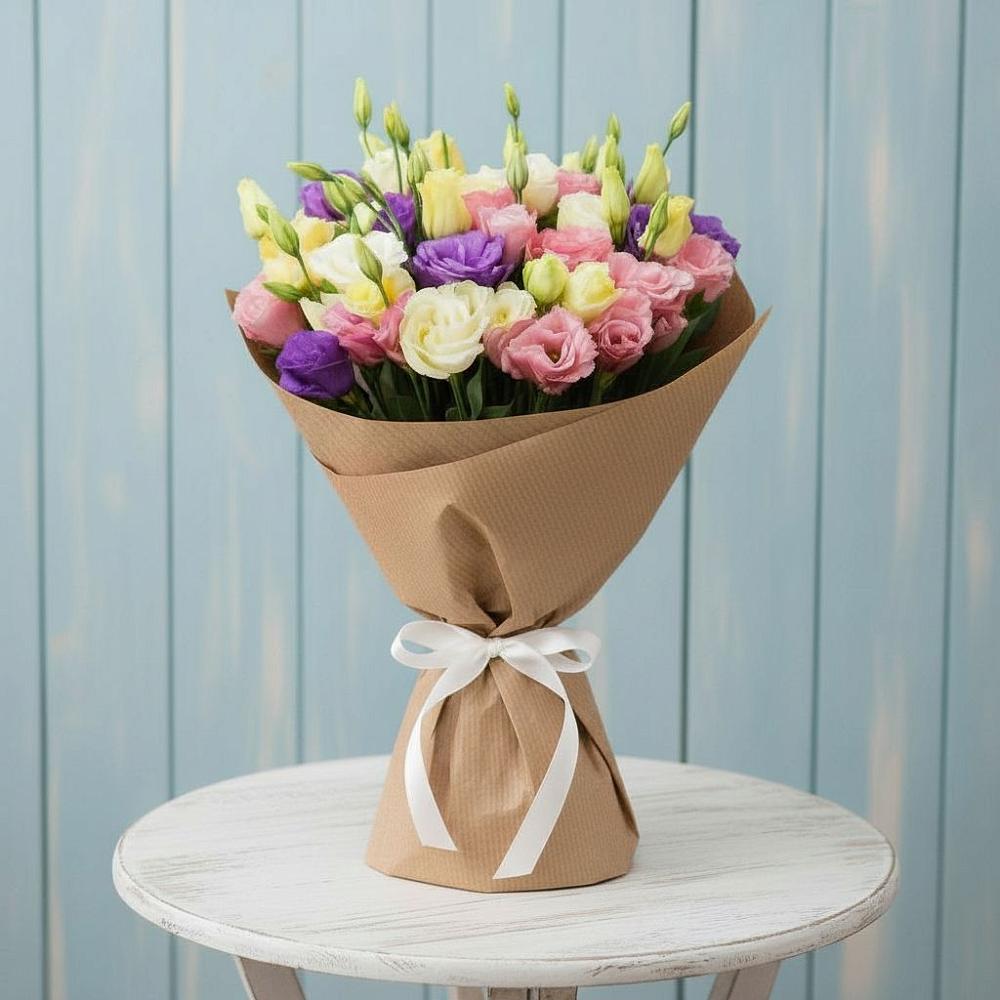 Букет цветов из: Лизиантусы в Павловичи