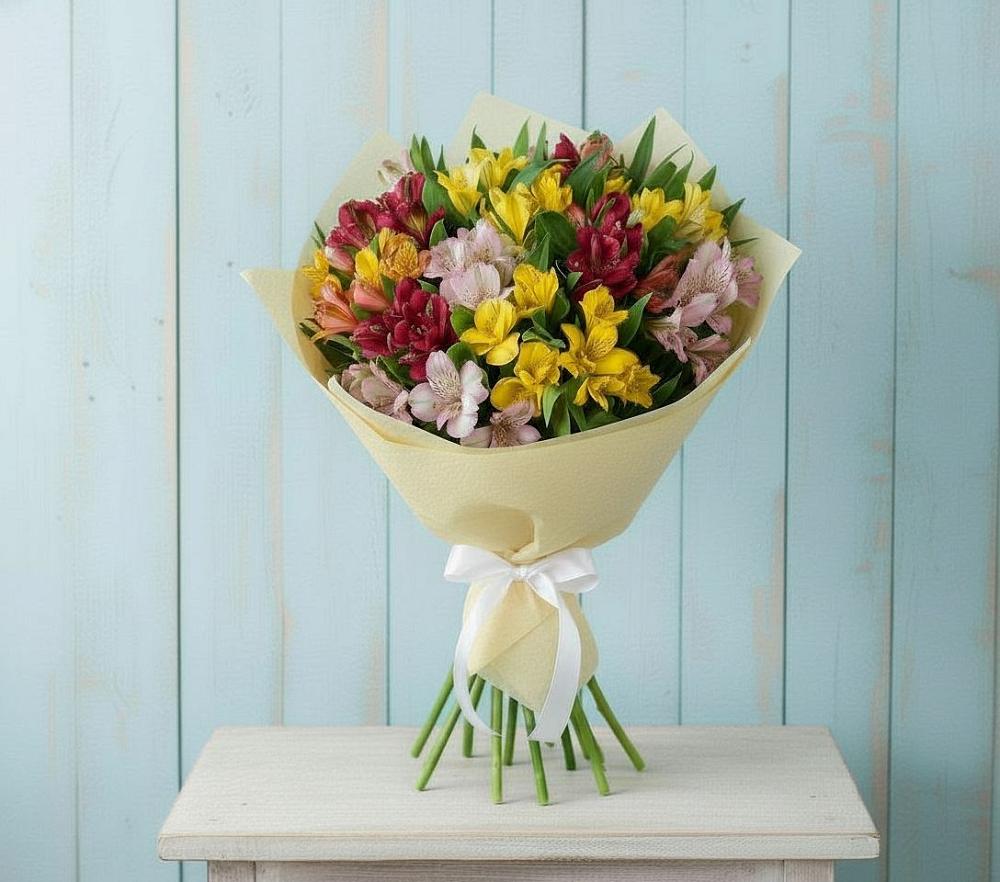 Букет цветов из: Альстромерии в Павловичи