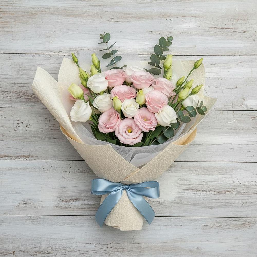 Букет цветов из: Лизиантусы в Павловичи